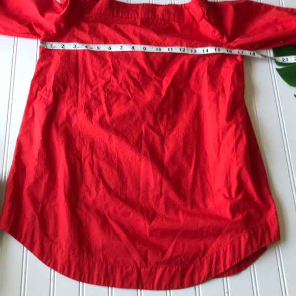 Free people show me some shoulder top bow red - Picture 6 of 11